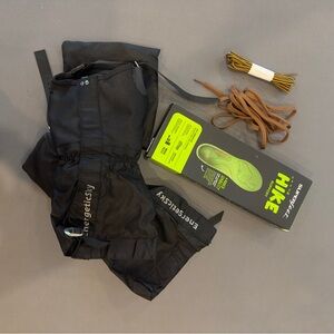 Hiking Gear (Insoles, laces, gators)